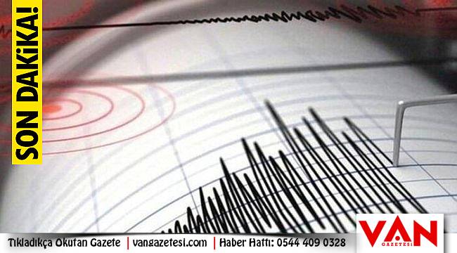 3.8 büyüklüğünde deprem