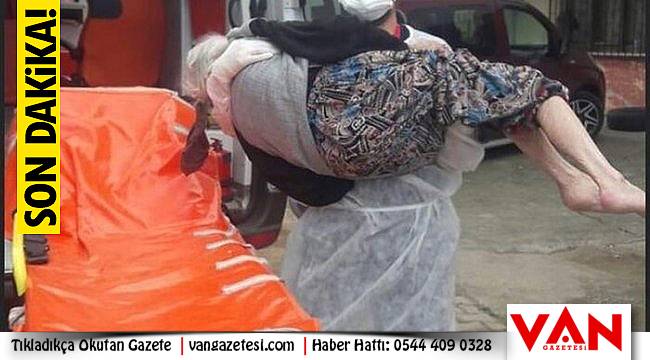 Türkiye'de koronavirüs olmasına rağmen, kendisini hiçe saydı kucağında taşıdı