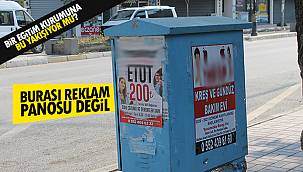 Van'da bir eğitimciye bu yakışıyor mu? - Bu alana afiş yapıştırma...