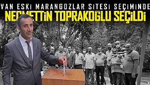 Van Eski marangozlar sanayi sitesi başkan seçimi gerçekleştirildi