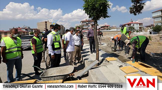Van Valisinde sıkı inceleme