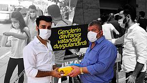 Vanlı gençlerin bu davranışı vatandaşları duygulandırdı