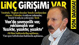 Servet Yenitürk,'Van'da şovmenlik var, reklamcılık var - Yazıktır, yazıktır, yazıktır' - VİDEOLU