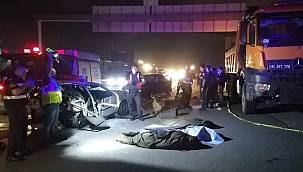 Zincirleme trafik kazası: 3 ölü 4 yaralı