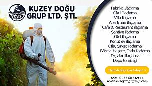 Kuzeydoğu Grup İlaçlama firması Van'da hizmete hazır - 0533 687 69 11