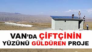 Van'da Çiftçinin Yüzünü Güldüren Proje