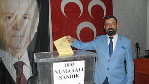Van'da MHP Kongresinde başkan belli oldu