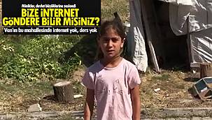 Van'ın bu mahallesinde İnternet yok, ders yok - 'Bize İnternet göndere bilir misiniz?'