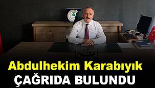 Abdulhekim Karabıyık Çağrıda Bulundu