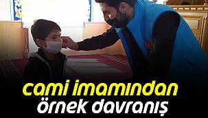 Cami İmamından Örnek Davranış
