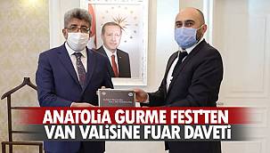 Özgür Can Çelik'ten Van Valisi Bilmez'e Fuar daveti