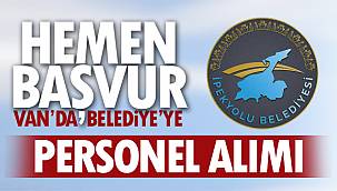 Van'da belediyeye personel alımı - Hemen başvur