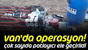 Van'da Operasyon! Çok Sayıda Patlayıcı Ele Geçirildi
