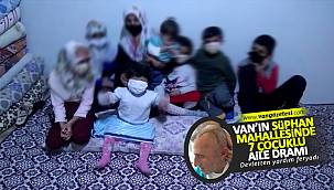Van Haber , Van'da 7 çocuklu ailenin dramı – Yıkık evde devletten yardım bekliyorlar...