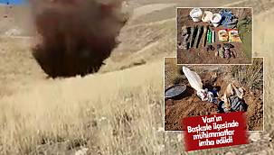 Van'ın Başkale ilçesinde mühimmatlar imha edildi