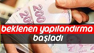 Beklenen Yapılandırma Başladı