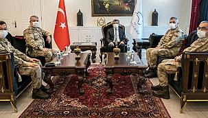 Van'a Gelen Korgeneral İlk Ziyaretini Gerçekleştirdi