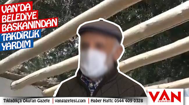 Van'da belediye başkanından takdirlik yardım! Damı, kapısı ve penceresi olmayan aileye…