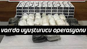 Van'da Uyuşturucu Operasyonu