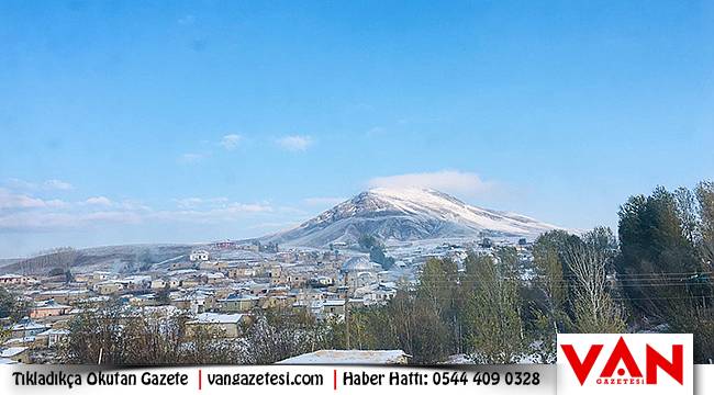 Van'da kar yüzünü göstermeye başladı
