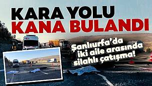 Arazi yüzünden 2 aile birbirine girdi cadde kana bulandı