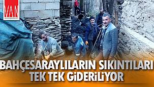 Bahçesaraylıların Sıkıntıları Tek Tek Gideriliyor