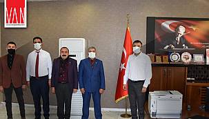  Büyük Birlik Partisi'nden Sağlık Müdürü Doç. Dr. Mahmut Sünnetçioğlu'na Ziyaret