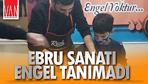 EBRU SANATI ENGEL TANIMADI