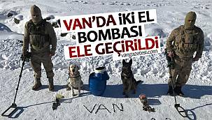 Van'da 2 el bombası ele geçirildi - işte o anlar
