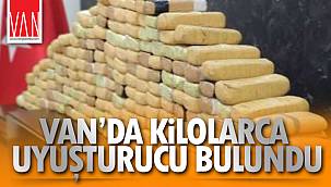 Van'da Kilolarca Uyuşturucu Bulundu