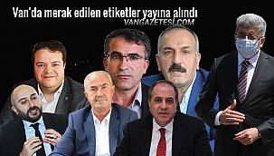 Van'da merak edilen etiketler yayına alındı
