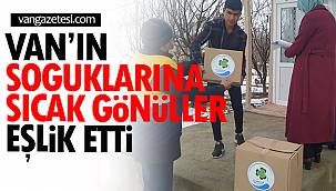 Van'ın Soğuklarına Sıcak Gönüller Eşlik Etti