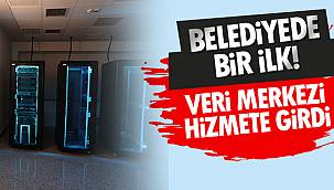Belediyede Bir İlk! Veri Merkezi Hizmete Girdi