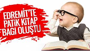 Edremit'te Patik Kitap Bağı Oluştu