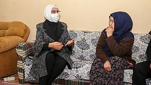 Meral Bilmez, anne Medine Tekin ile görüştü