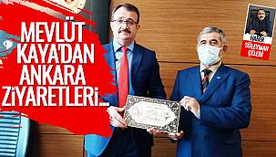 Mevlüt Kaya,  Ankara'da bir dizi ziyaretler de bulundu