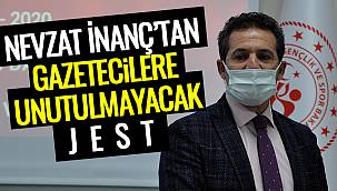 Nevzat İnanç'tan Van'daki Gazetecilere unutulmayacak sürpriz