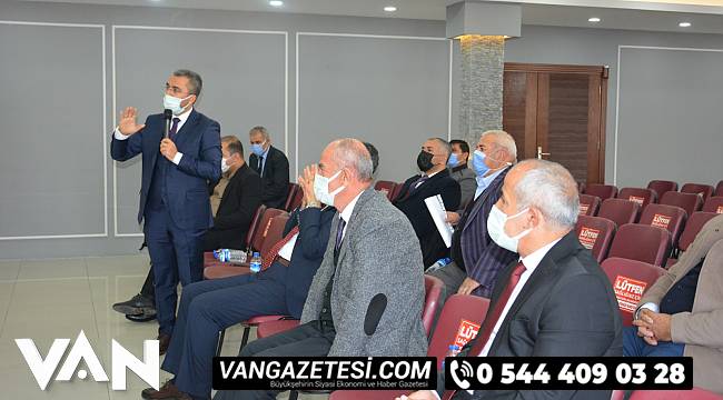 Van Ak Parti'den 7 İlçe Belediye Başkanları ile Çalışma ve Değerlendirme Toplantısı