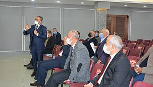 Van Ak Parti'den 7 İlçe Belediye Başkanları ile Çalışma ve Değerlendirme Toplantısı
