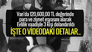 Van'da 120,600,00 TL değerinde para ve ziynet eşyasını alarak Evlilik vaadiyle 3 kişi dolandırıldı
