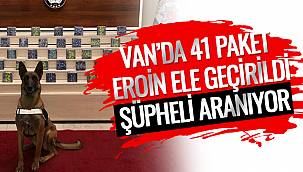 Van'da 41 Paket Eroin Ele Geçirildi