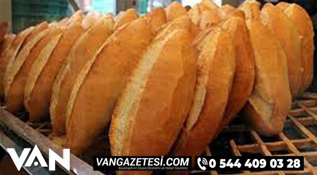 VAN'DA EKMEK 1 LİRA 50 KURUŞ OLDU