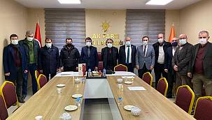 Van Ekonomi Konseyi Ak Partiyi Van il başkanını ziyaret etti