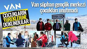Van Süphan Gençlik Merkezi Çocukları Unutmadı