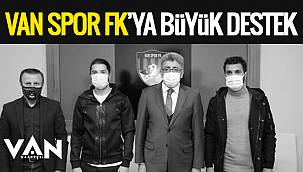 Vanspor FK'ya büyük destek geldi