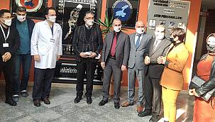 YYÜ Dursun Odabaş Tıp Merkezi'ne, Covid-19'a Karşı Destek