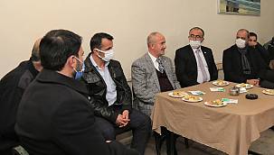 BAŞKAN AKMAN, MAHALLELİLERLE BİR ARAYA GELDİ