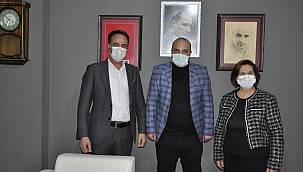 Deva Partisi Van il yönetimi Van Gazetesi’ni ziyaret etti