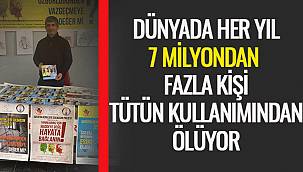 Dünyada Her Yıl 7 Milyondan Fazla Kişi Tütün Kullanımından Ölüyor