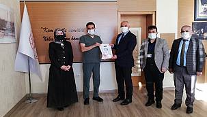 Gevaş İlçe Müftüsü Özdere'den Başhekim Çelik'e Ziyaret